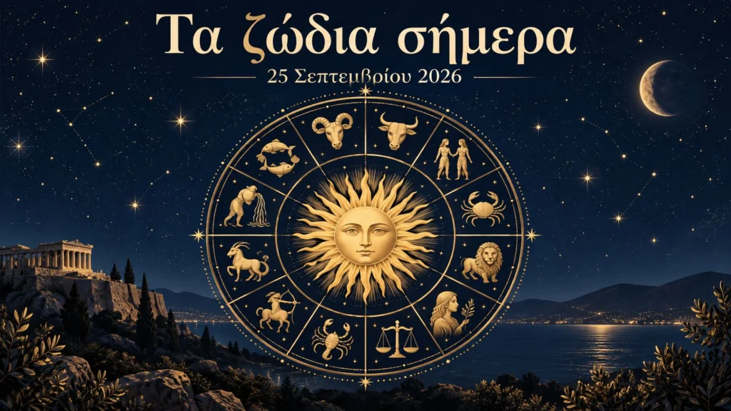 symvolikos zodiakos kyklos se mple kai chryso me titlo ta zodia simera