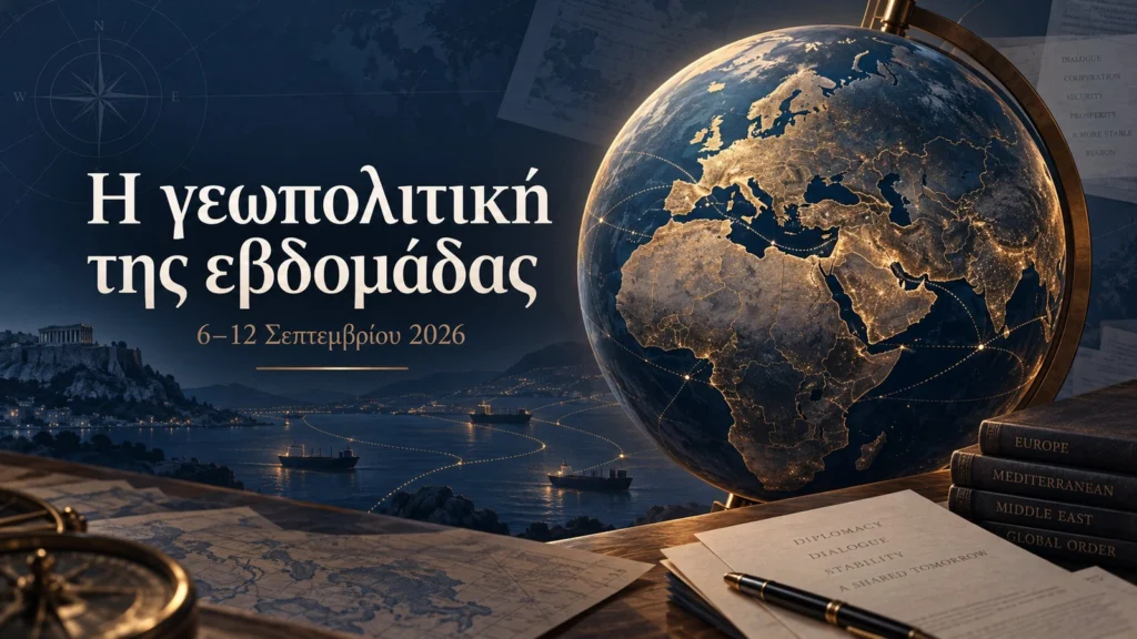 symvoliki synthesi me ydrogeio kai ti mesogeio gia ti geopolitiki analysi tis evdomadas